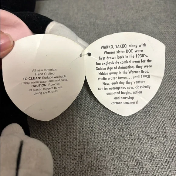 Vintage (1994) - DAKIN - Animaniacs - DOT WARNER - Warner Bros Plush - 90’s - Picture 6 of 7
